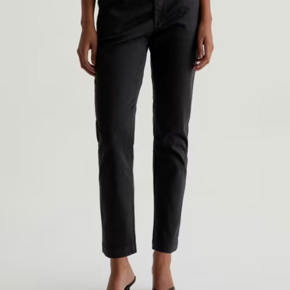 AG Jeans Caden Black Washed Tailored Pants, SIZE 27
